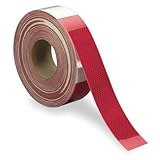 3M™ Diamond Grade™ Conspicuity Markings 983-32, Red/White, 67533, 2 in x 150 ft
