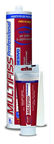 Mastic d'étanchéité adhésif Multifiss, 290 ml, noir