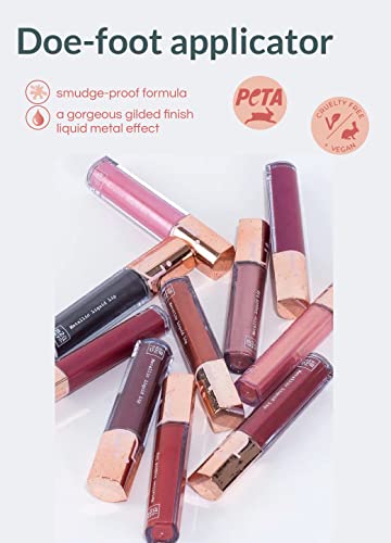 M2U Nyc Metallic Liquid Lipstick, Long Lasting High Impact Color, Metallic Liquid Lips, Lipstick For Women, Metallic Ink Lipstick, Lip Stick thumb #1