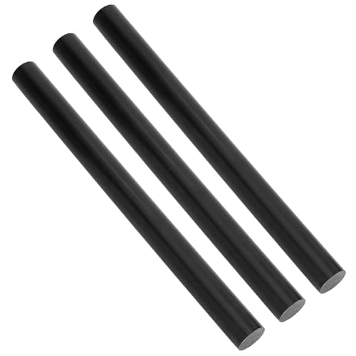 Rondes en polyéthylène haute densité 330 mm noires pour décoration et création DIY