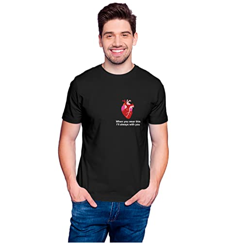 Image of Hangout Hub | Couple Tshirts | with You | Set of 2
