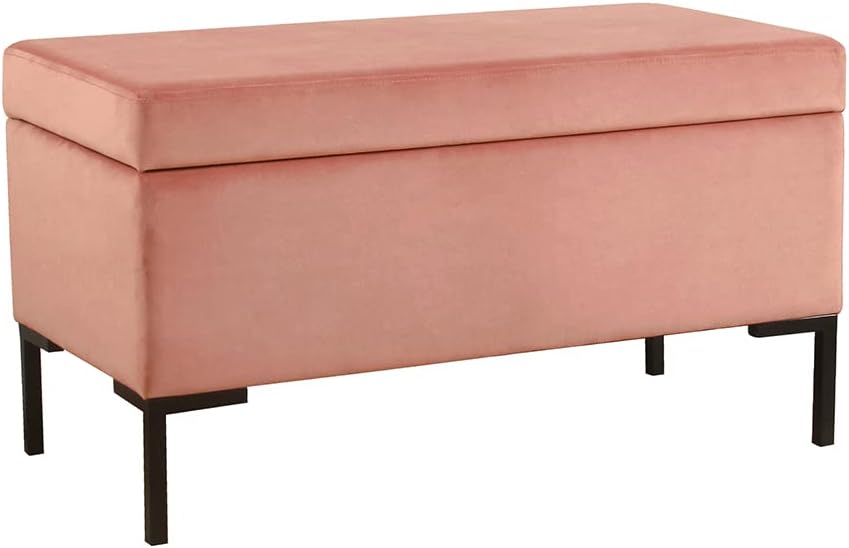 HomePop Upholstered Metal Leg Home Décor Living Room