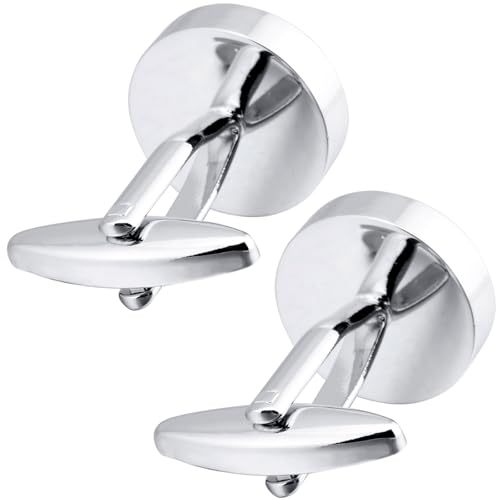 Gemelos redondos de cristal champán para hombre y mujer miniatura 4