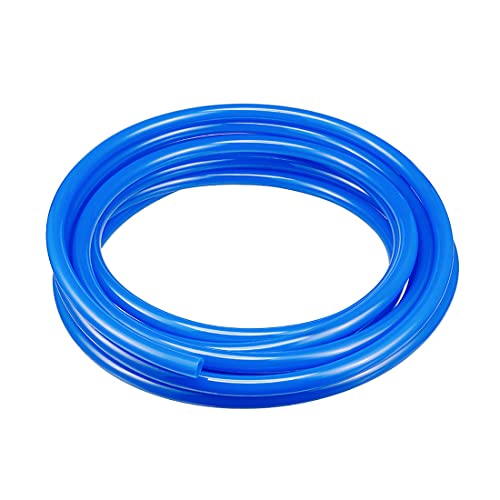 Uxcell Pneumatic Air Tubing, 12Mm Odx8Mm Id 5 Meter 16Ft Pu Polyurethane Air Compressor Tube Hose Pipe Blue #TOP4