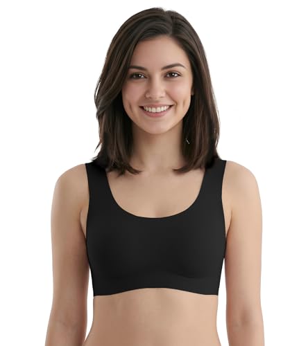 Image of Dimore Comfort Revolution Seamless Bra Easy lite Full-Coverage Wirefree Everyday Bra with CloudSoft Comfort with Removable Pad