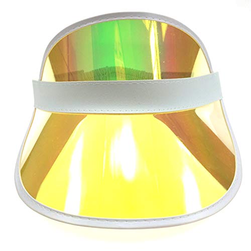 Image of Surkat Plastics Clear Sun Visors UV Protection Hat Cap Headwear Sunhat for Golf Tennis Beach Cycle