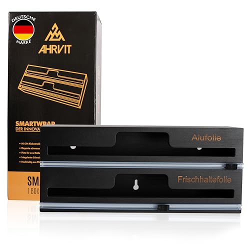 Produktfoto von SMARTWRAP Folienschneider Organizer - Öko-Freundlich aus FSC-Bambus - Perfekt für Frischhaltefolie & Alufolie - Bringt&hellip;
