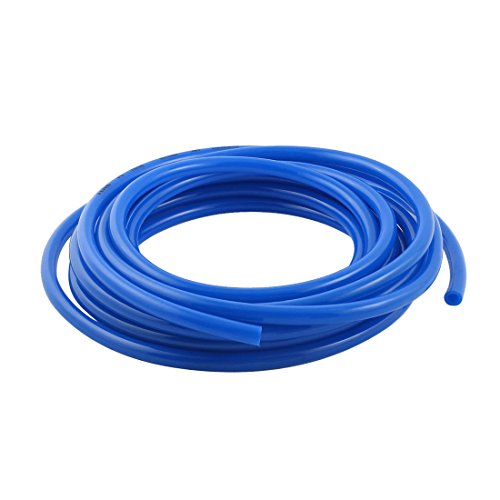uxcell 8mm OD x 5mm ID PU Air Tubing Pipe Hose 5 Meter Blue 5M