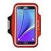 Galaxy Note 5 / S6 Edge Plus Armband, J&D Sports Armband for Samsung Galaxy Note 5 / S6 Edge Plus, Key holder, Great Earphone Connection while Workout Running (Black)