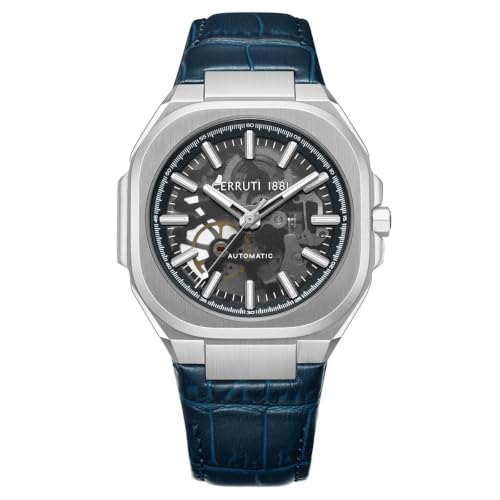 Montre Automatique Cerruti 1881 Leadri en Acier Inoxydable de Haute Horlogerie