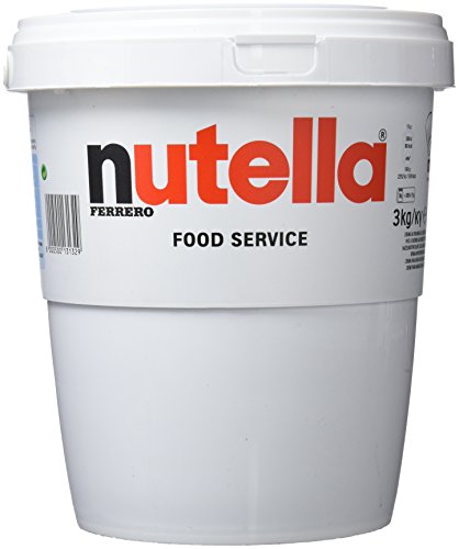 Nutella Chocolate Hazelnut Spread 3kg Tub - Taille du pack = 1x3kg
