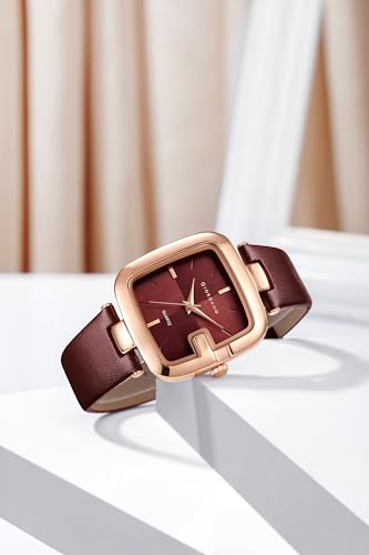 Image of Giordano Monogram Watch for Women Dial with Metal & Leather Strap Fashionable Design, Water Resistant Quartz Analog - Perfect for Casual & Office Wear