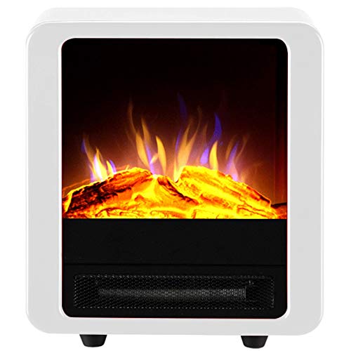 Freistehend Kamin, Tragbare Elektroherd Heizung Kamin Feuer Freizeit Zone Tragbare Moderne Mit Justierbarem Thermostat Steuerung Realistischer
