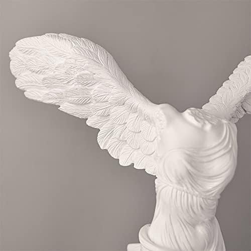 Miniatura 3 de XinTX Estatua de resina de la diosa de la victoria griega de 5.9 pulgadas, figura de escultura de la victoria alada, decoración artística de oficina