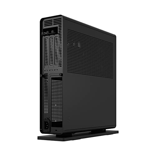 Fractal Design Ridge Black - PCIe 4.0 Riser Card Included - 2X 140mm PWM Aspect Fans Included - Type C USB - m-ITX PC Gaming Case by Fractal Design - Image 2