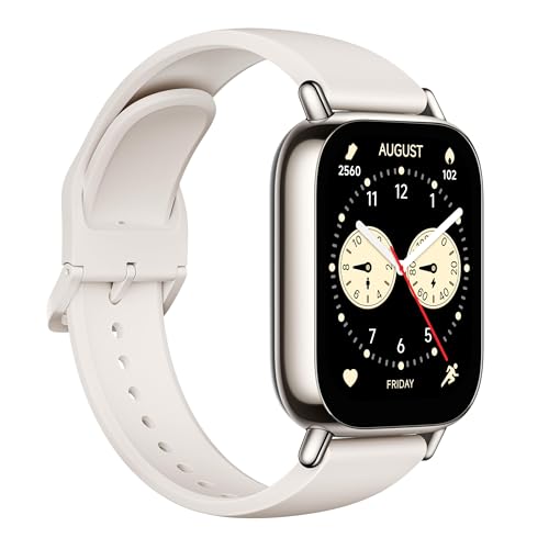 Image of Rᥱdmi Watch 5 Lite | 1.96 inch Amoled Display | Advanced in-Built GPS | 5 ATM Water Resistance | Bluetooth Calling with AI Noise Reduction | Always on Display | Light Gold | A+ Condition
