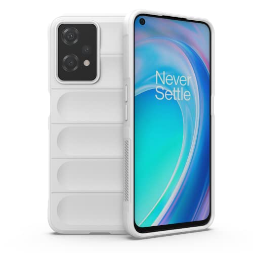 Jiajihua Cover Compatible with Realme 9 5G / 9 Pro,Compatible with Realme V25 / Q5 Camera Protection Anti-Drop TPU Mobile Soft Case White