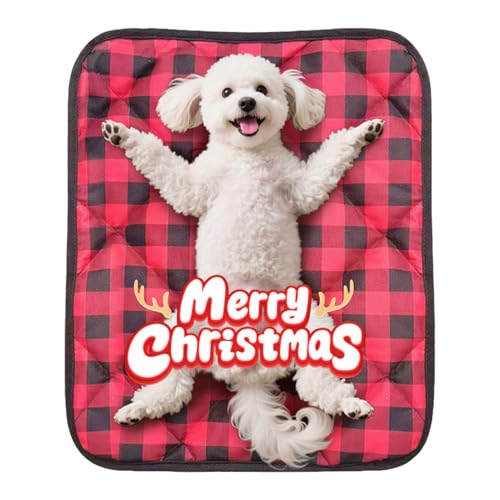 Bavokon Almohadilla para Jaula De Perro | Colchón Térmico para Perro - Alfombra Antideslizante Lavable Reutilizable para Casa Interior Exterior