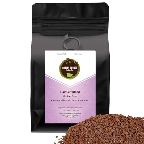Half Caff Blend Swiss Water 100% Arabica 1lb miniatura 1