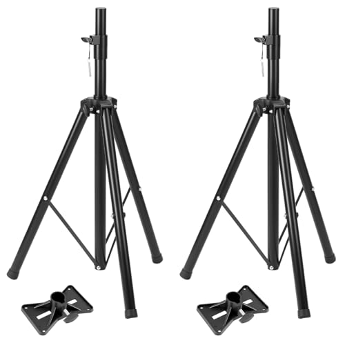 QWORK PA Speaker Stands Pair (2 Pack)