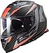 Produktbild LS2 Motorradhelm FF800 STORM RACER TITANIUM FLUO Orange, Schwarz/Orange, L