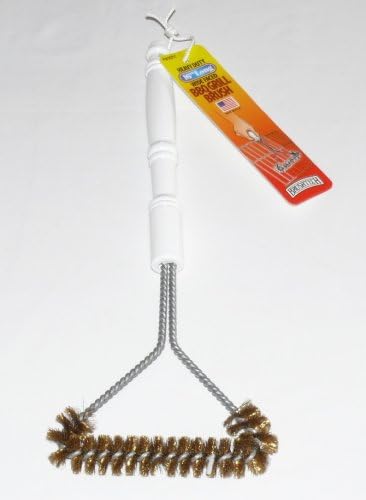 Miniatura 3 de Brushtech B107C - Cepillo para parrilla de barbacoa de cara ancha de 16 pulgadas