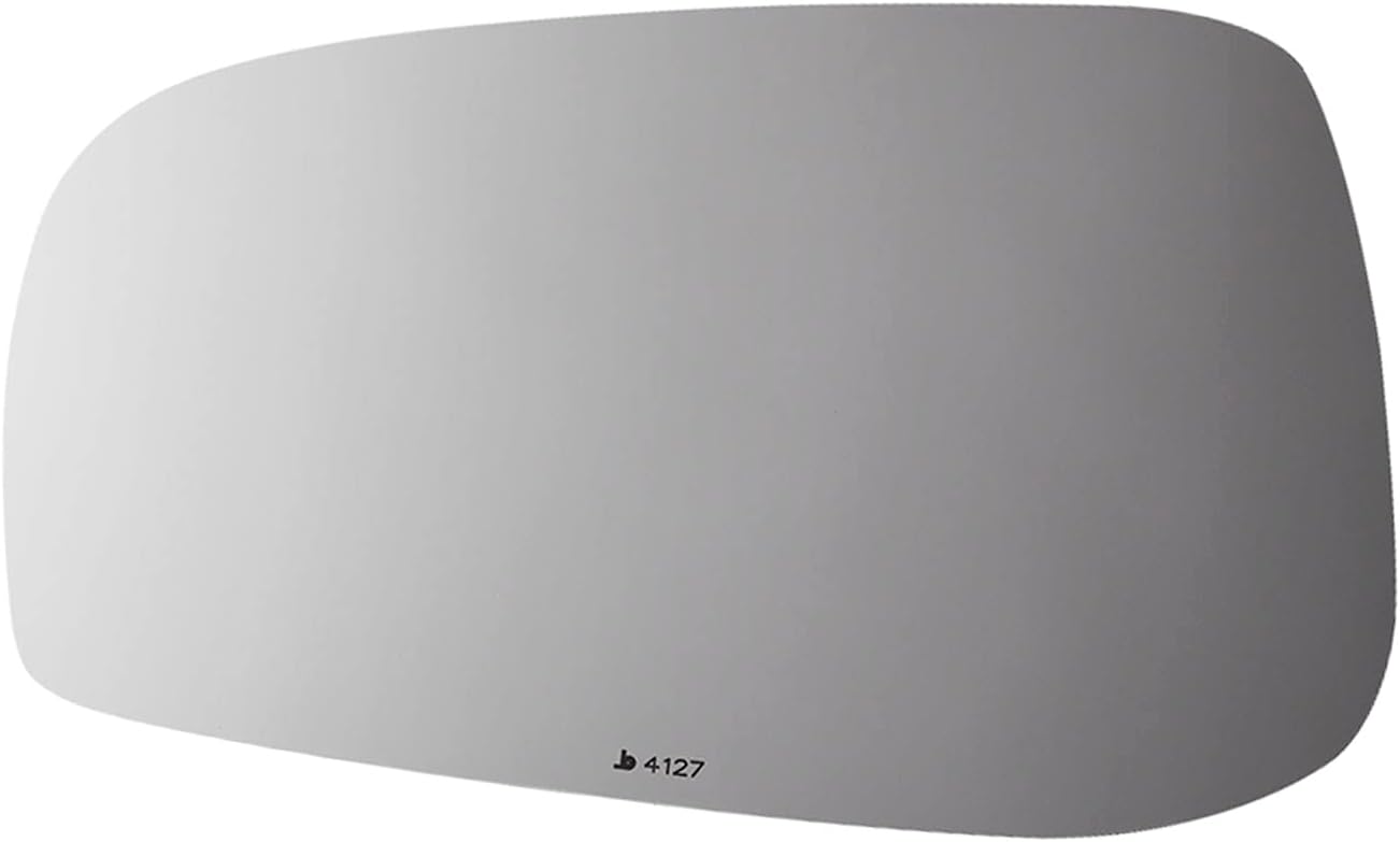 Burco 4127 Left Driver Side Replacement Non-Heated Mirror Glass (Mount Not Included) for VOLVO S60 S80 V70 (2004 2005 2006)