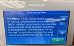 Honeywell TH9320WF5003 Wi-Fi 9000 Color Touch Screen Programmable Thermostat, 3.5 x 4.5 Inch, White, 'Requires C Wire"