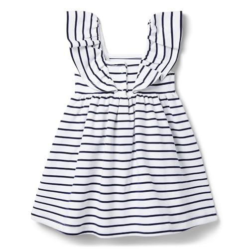 Janie and Jack Girls' Striped Dress (Toddler/Little Big Kid)2