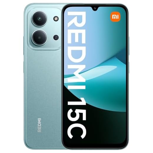 Smartphone Xiaomi Redmi 15C 8GB RAM 256GB Mint Green (Verde) ROM
