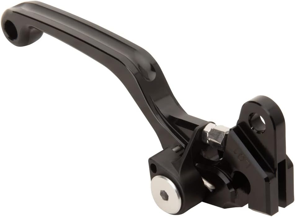 TUSK Folding Clutch Lever Black for Honda CRF150R Expert 2007-2009,2012-2024
