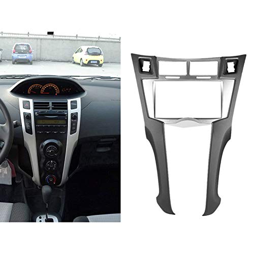 Set di mascherina per autoradio 2 Din per Vitz Platz 2005-2011
