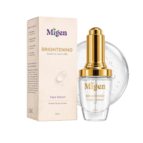 Image of Migen Patented Korean Amur Plant Complex Face Serum for Daily Use | Advanced Melanophagy Tech for Dark Spot Correction within 14 Days | Hyper-Pigmentation & Sun Spot Treatment | Skin Tone Unifier | All Skin Types | 20ml