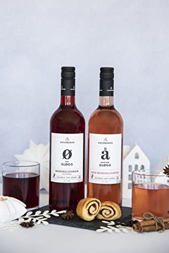 KATLENBURGER Scandic Hot Drink Roså Bärgløgg | Unser Rosé BeerenGlögg aus Beerenwein ergibt zusammen mit den Punscharomen ein vollmundiges Geschmacksbild. Inhalt: 6x 750ml und 11% vol., 1.2 kilograms