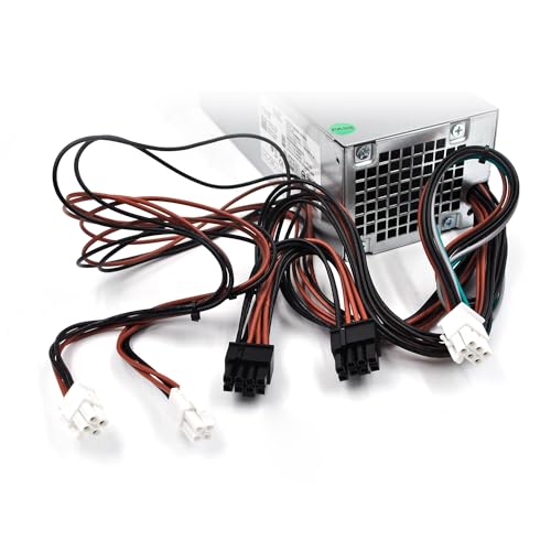 Image of 360W Power Supply L360EGM-00 Compatible with Dell Optiplex 3050 7050 Vostro | 3050MT 7050MT 7060MT 3668 3669 SFF VM8KR 8HKG7 D360E001L H360EGM-00