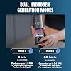EVOLV Hydrogen Water Bottle Generator - SPE & PEM Water Ionizer 5PPM, Highest Concentrated Dose - 8oz Hydrogenated Water Bottle for Improved Energy & Inflammation Support - Convenient & Easy to Use
