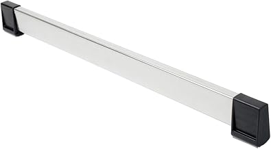 Hailo Crossbar - Replacement Part for Rung Ladders with 60 x 25, 72 x 25 or 78 x 25 mm Bars - Cross Bar with Foot Caps, without Hole - 950 mm