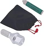 RADSCHRAUBEN-SET: Mit diesem Radschrauben-Satz inkl. praktischem Schraubenbeutel und Kreide haben Sie das perfekte Schrauben-Set für Ihren Reifenwechsel, sowie Wechsel der Stahl- & Alufelgen zur Hand