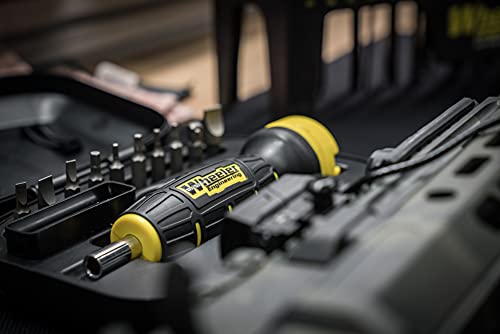 Wheeler 89-Piece Professional Screwdriver Set With 2 Handles Storage Case For Gunsmithing And Maintenance & Wheeler Digital Firearms Accurizing Torque Wrench #TOP5