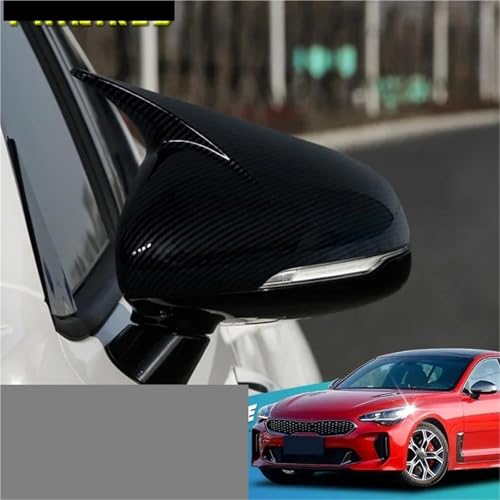Coques de rétroviseurs carbone KIA Stinger contre les rayures - 5