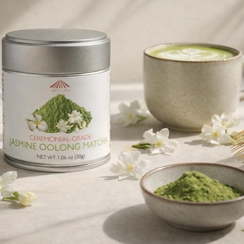 Té ceremonial de jazmín oolong matcha 30 g miniatura 3