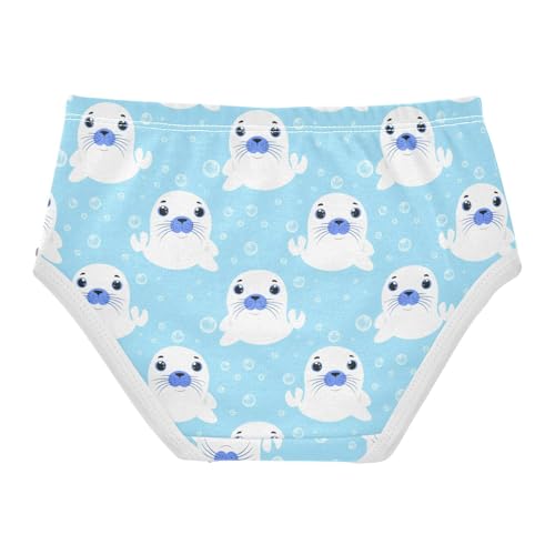 Ocean Seal Blue Toddler Girls's Underwear 2T 23028562