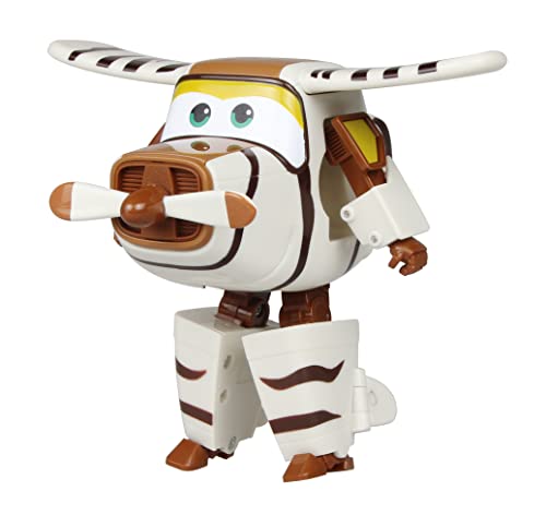 Super Wings - 5" Transforming Airport Airplane Toys Collection Playset Vehicle Action Figures | Plane To Bot | Fun Preschool Toy Plane For 3 4 5 Year Old Boys And Girls | Gifts For Birthday Kids #TOP5