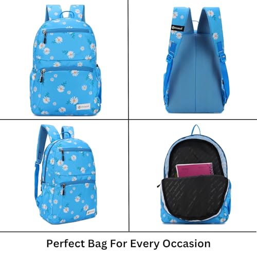 Image of HYDER Daisy 25L Cute & Stylish College Bag for Girls | Padded Laptop Compartment | School, College, Office, Travel & Tuition Bag for Women | Durable Backpack