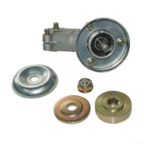 Zeroupshop Cabezal de engranajes de metal de 26 mm de diámetro interior de repuesto para cortador de cepillo, cortador de cepillo, accesorio de herramientas eléctricas de jardín