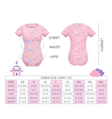 Enterizo de fresa Landofgenie ropa de mujer de manga corta cómoda 5