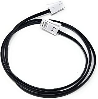 MainCore 1m Black BT to BT / 4 Wire 431A Flat Plug to Plug Phone/Telephone Male to Male Cable Lead Wire (Available in 1m, 2m) (1m)