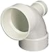 Genova Products 73042 90? Lowheel Inlet Elbow Pipe Fitting, 4" x 2"