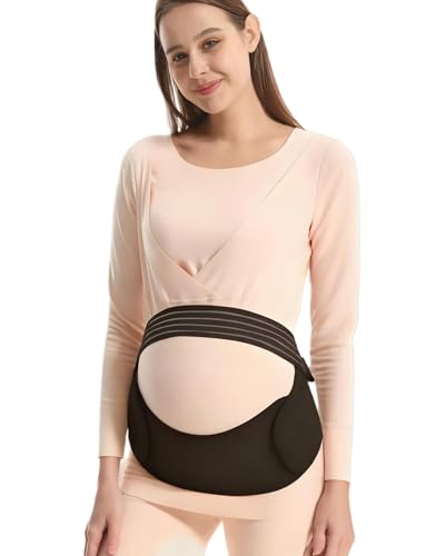 HUVZOR Cinturón de Maternidad Negro Talla M - Lencería y ropa interior de apoyo para abdomen,Cintura y espalda durante el embarazo,Alivia dolor de pelvis y cadera,También funciona como faja postparto HUVZOR Cinturón de Maternidad Negro Talla M - Lencería y ropa interior de apoyo para abdomen,Cintura y espalda durante el embarazo,Alivia dolor de pelvis y cadera,También funciona como faja postparto