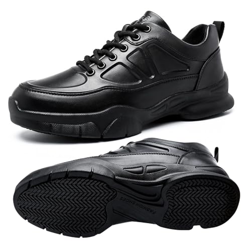 [HANCHJ] Non-slip Chef�fs Shoes, Waterproof and Oil-Resistant Work Footwear, Soft-Soled Restaurant Safety Footwear, Hard-Wearing 